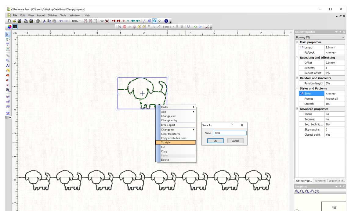 Convert objects To styles